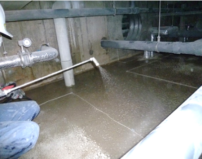 keishin防水革命ページの「ケイ酸塩系散布工法のメリット」画像